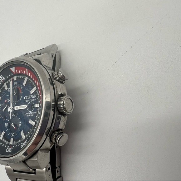 Citizen CA0440-51L Endeavor Eco-Drive Stainless St. Chronograph Men's Watch - Picture 4 of 14